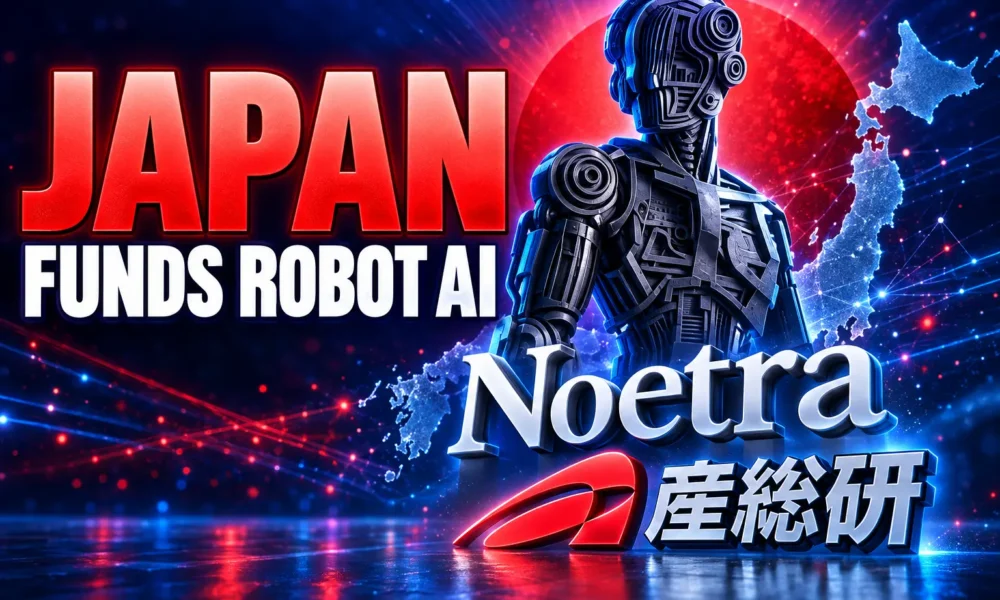 Noetra Japan physical AI national robot model