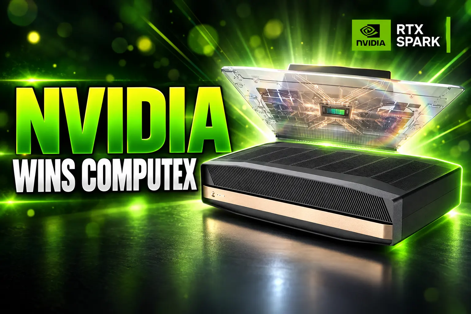Nvidia RTX Spark first Windows CPU Computex 2026