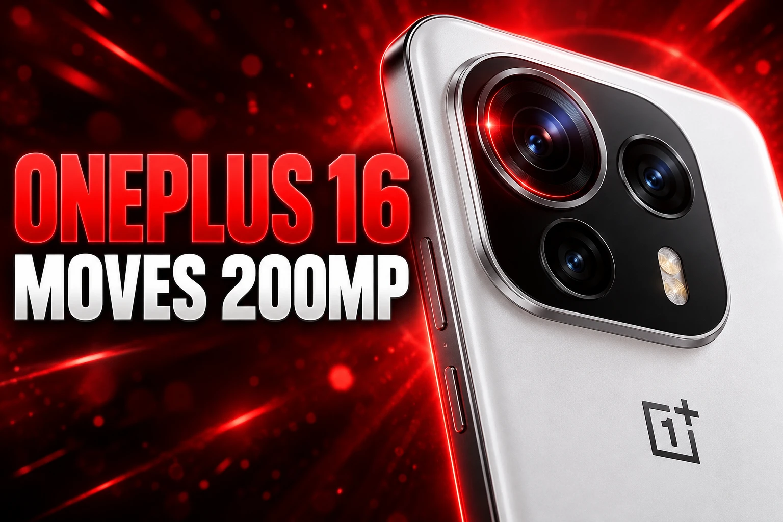 OnePlus 16 200MP main camera 9000mAh leak