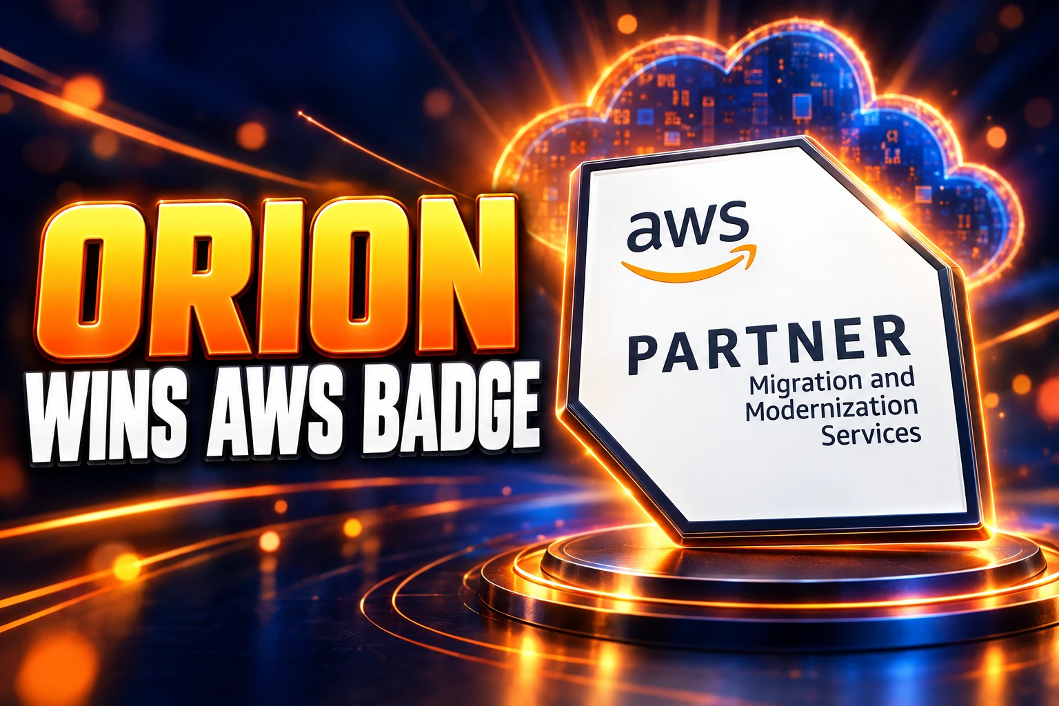 Orion Innovation AWS Migration Competency MAP access