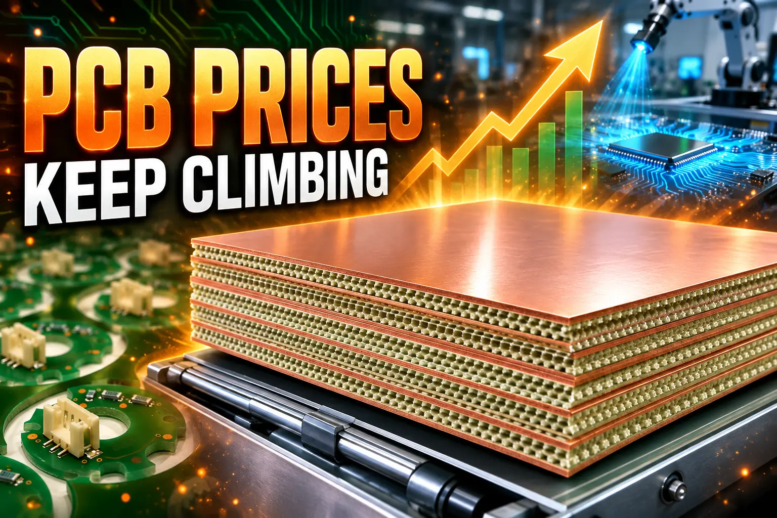 PCB shortage FR-4 laminate price increase China