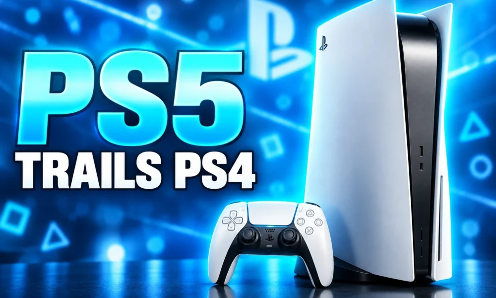 PS5 vs Xbox Series sales March 2026 last-gen gap