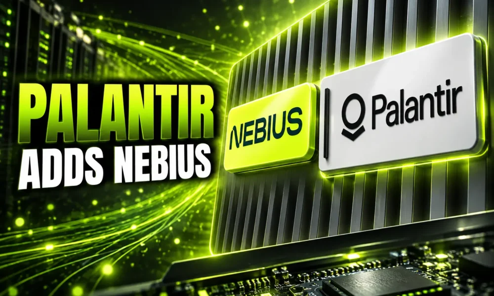 Palantir adds Nebius compute to commercial AI stack