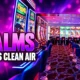 Palms Casino sealed non-smoking slot room 224