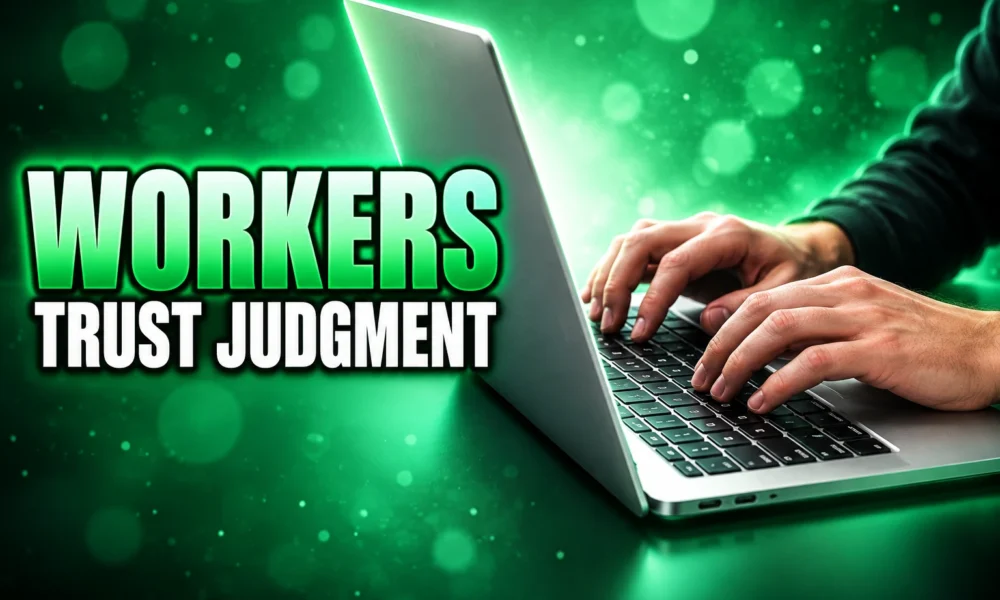 Pipedrive survey workers trust judgment over AI