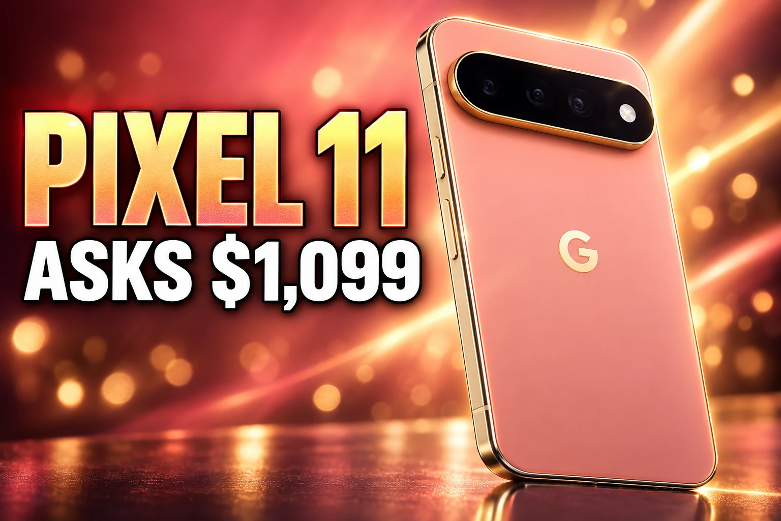 Pixel 11 Pro $1,099 HiLight LED alerts locked