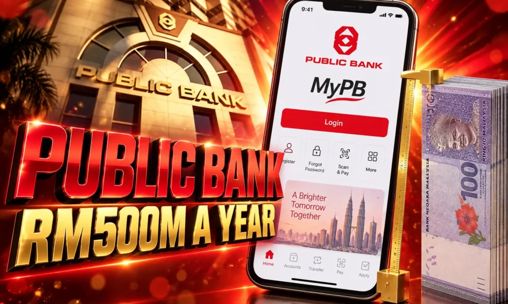 Public Bank RM500 million annual digitalisation spend 2026
