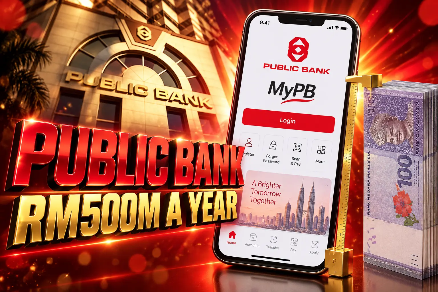 Public Bank RM500 million annual digitalisation spend 2026