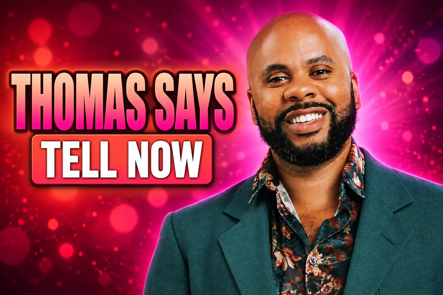 R. Eric Thomas dating app pastor advice tell church