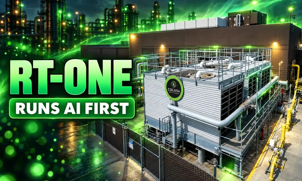 RT-One AMPHIX Colusa AI infrastructure first customer