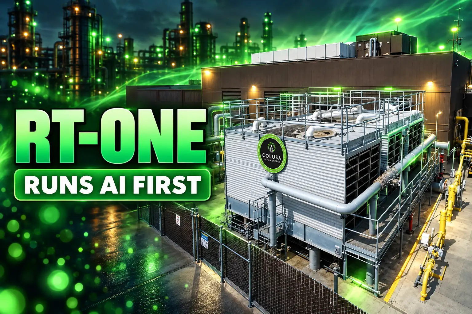 RT-One AMPHIX Colusa AI infrastructure first customer