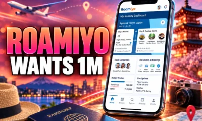 Roamiyo travel app million download target Emmvee
