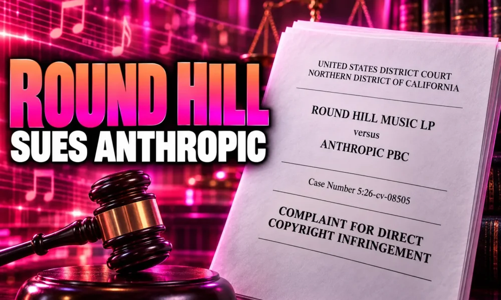 Round Hill Music Anthropic Suno AI training lawsuit