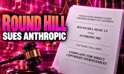 Round Hill Music Anthropic Suno AI training lawsuit