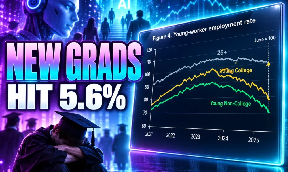 SIEPR new grads unemployment 5.6 percent AI