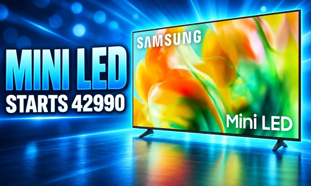 Samsung 2026 Mini LED TV India price M70H M80H