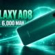 Samsung Galaxy A08 6000 mAh Helio G99 4G listing