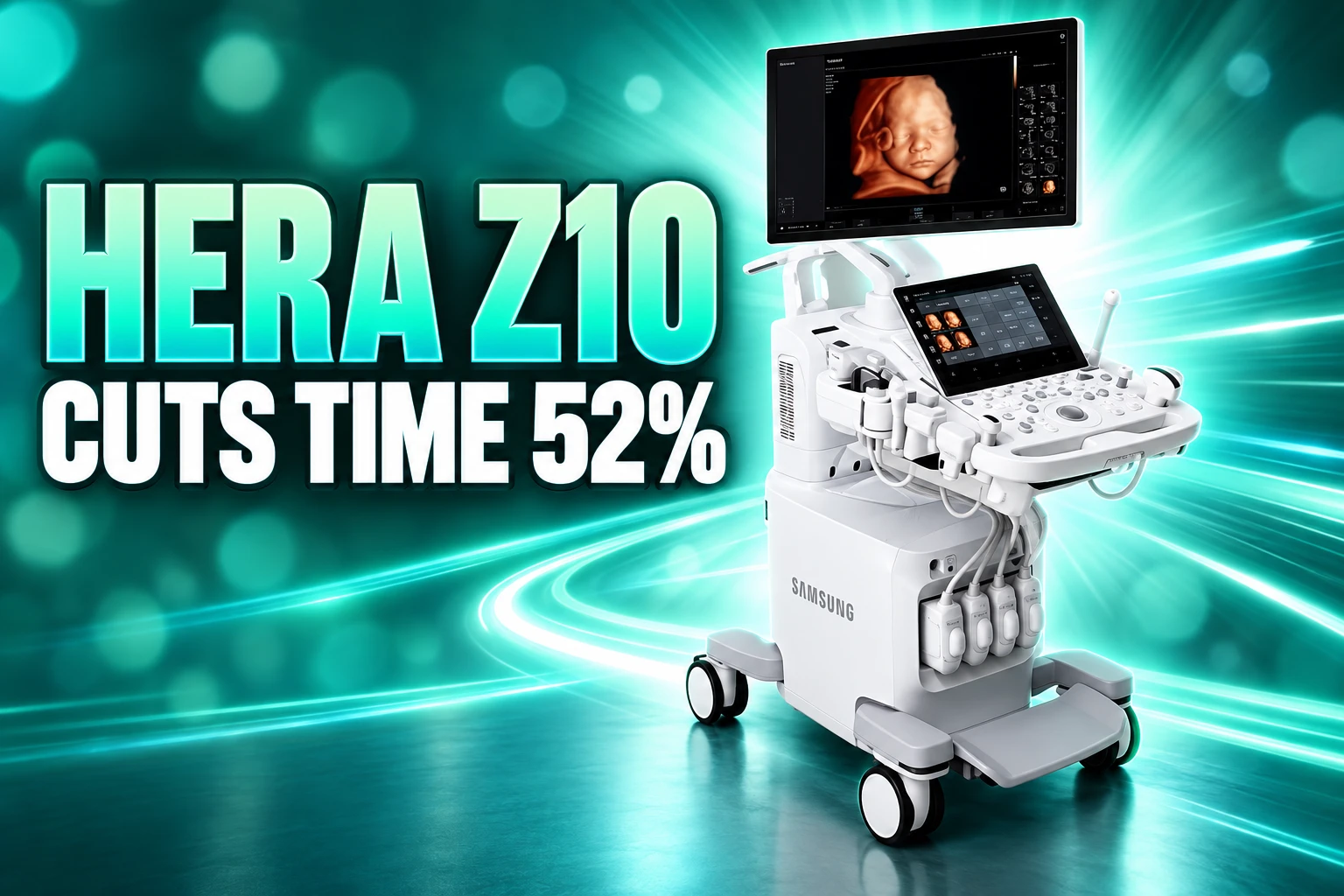 Samsung Medison HERA Z10 ultrasound launch ISUOG London