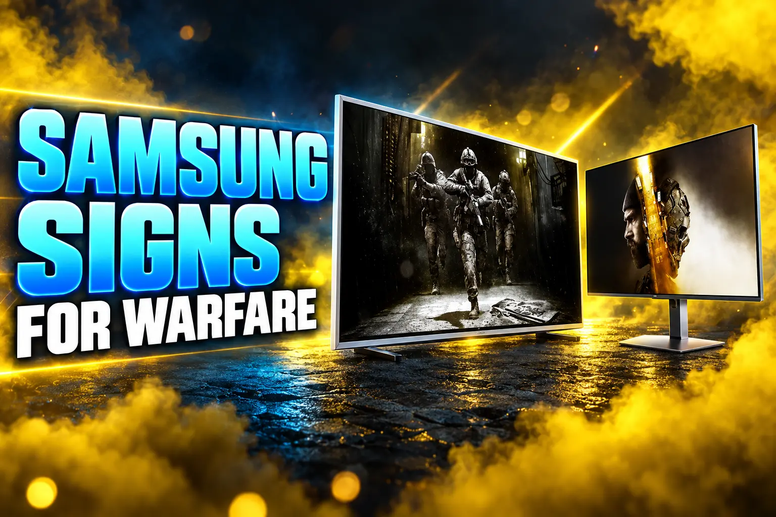 Samsung Odyssey Modern Warfare 4 HDR10+ GAMING partnership