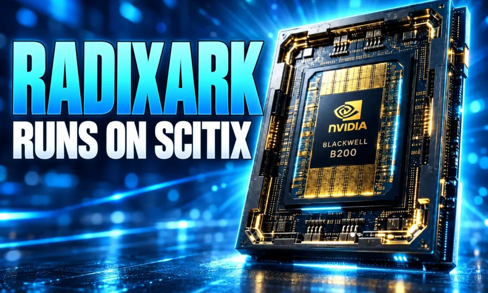 ScitiX inference platform on NVIDIA B200 clusters