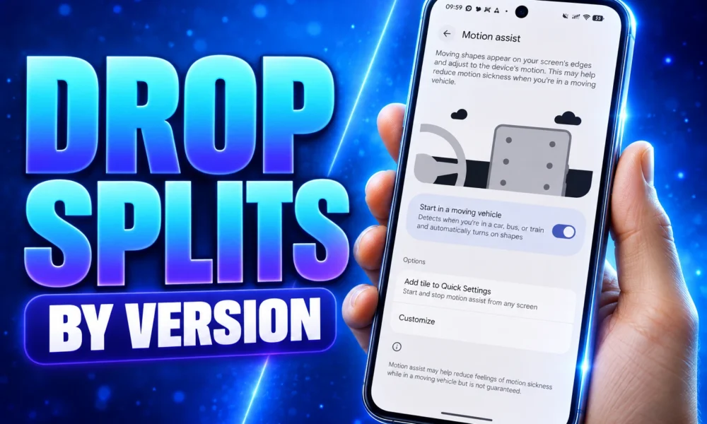 Android Drop splits features by version September 2026