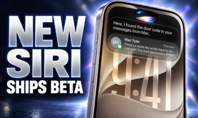 Siri AI ships English beta iPhones September 14