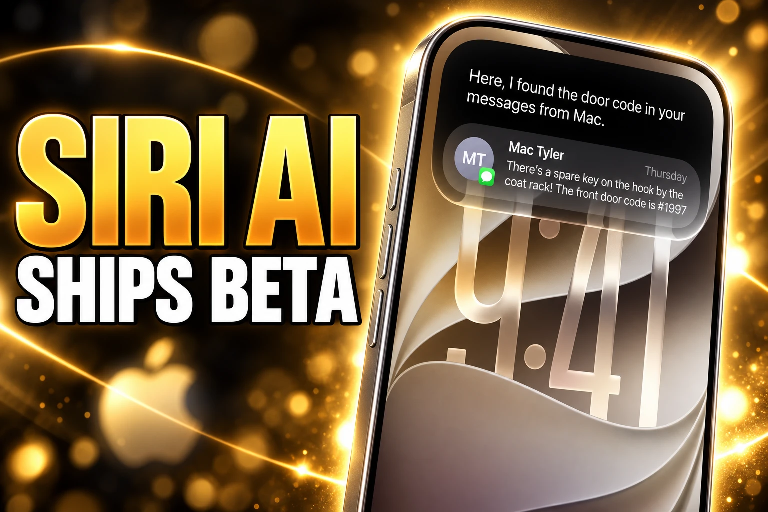 Siri AI iOS 27 English beta September 14