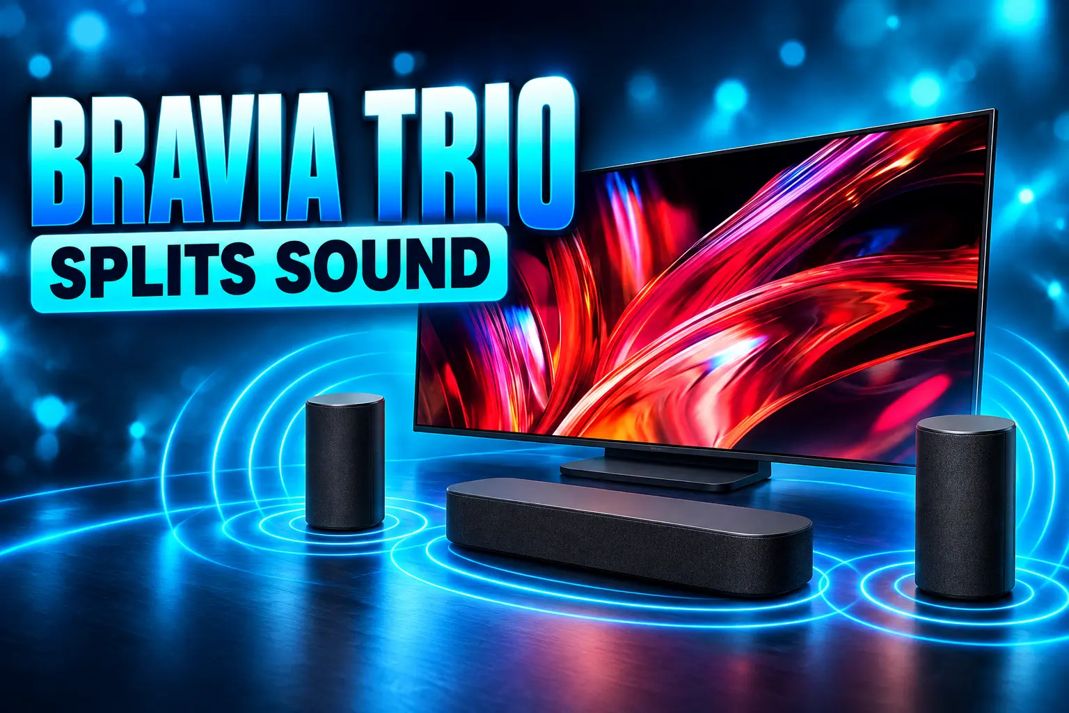 Sony Bravia Theater Trio HT-A8 $2199 huge TV speakers