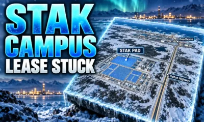 Stak Energy North Slope AI data center 50-year lease