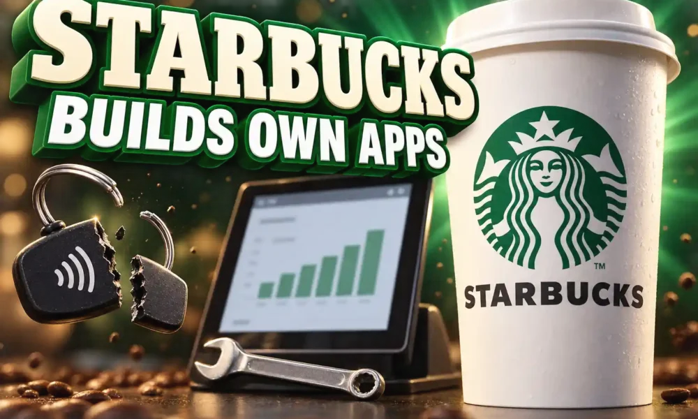 Starbucks AI replacing Microsoft IBM inventory software