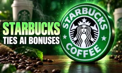 Starbucks tech bonuses tied to AI adoption 25 percent