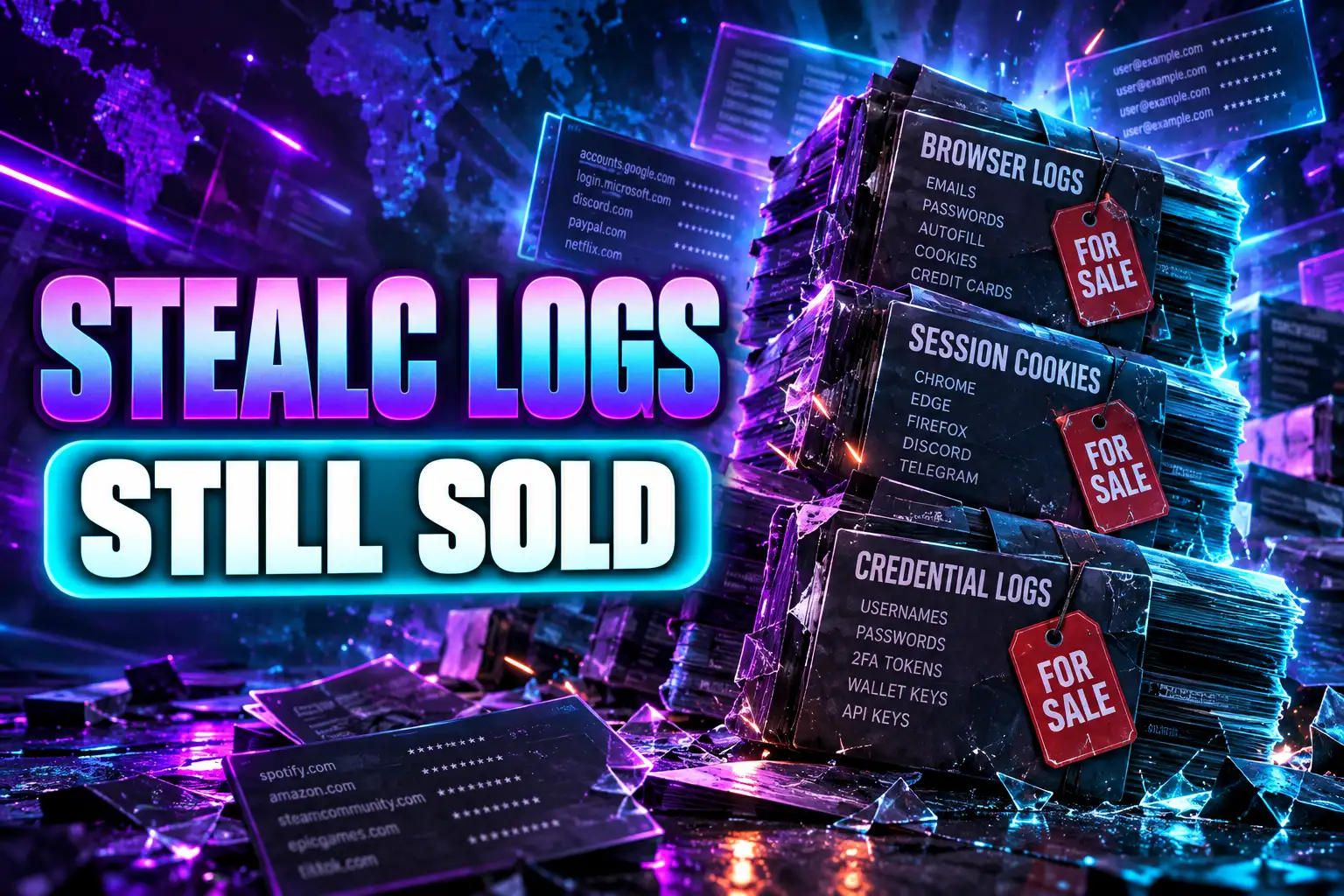 StealC infostealer logs after Operation Endgame raid
