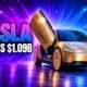 Tesla free cash flow minus 1.09 billion factories AI