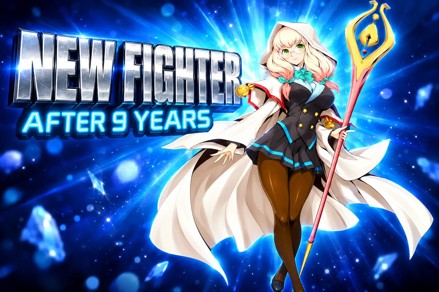 Trinity Glassfille BlazBlue Central Fiction new DLC character