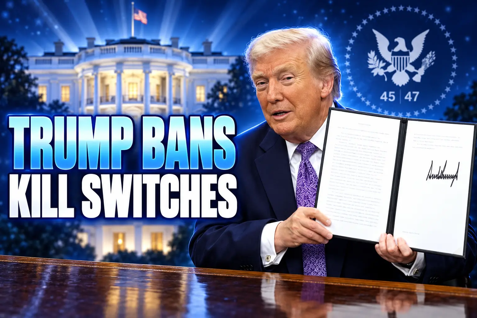 Trump NSPM-11 AI national security kill switch ban