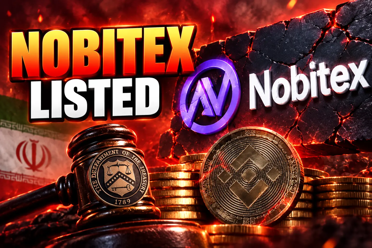 US OFAC sanctions Nobitex Iran largest crypto exchange