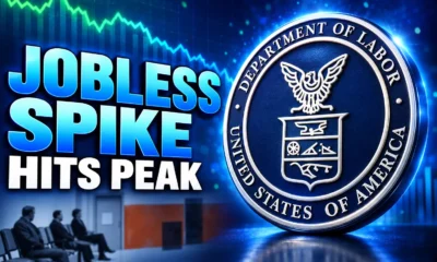 US jobless claims 225000 peak falls to 206000
