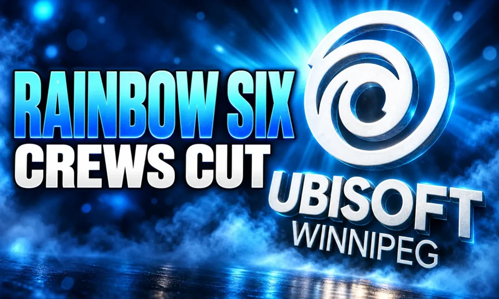 Ubisoft Winnipeg Belgrade studio closures 380 jobs