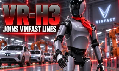 VinRobotics VR-H3 humanoid robot industrial factory trial