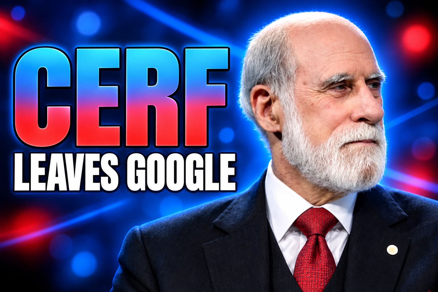 Vint Cerf Google retirement AI agent identity