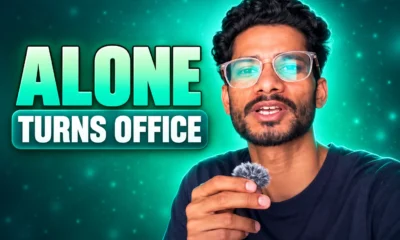 Virendra living alone work from flat office