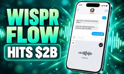 Wispr Flow $2 billion AI dictation app valuation