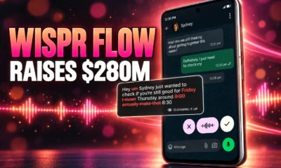 Wispr Flow Canto speech model $280 million raise