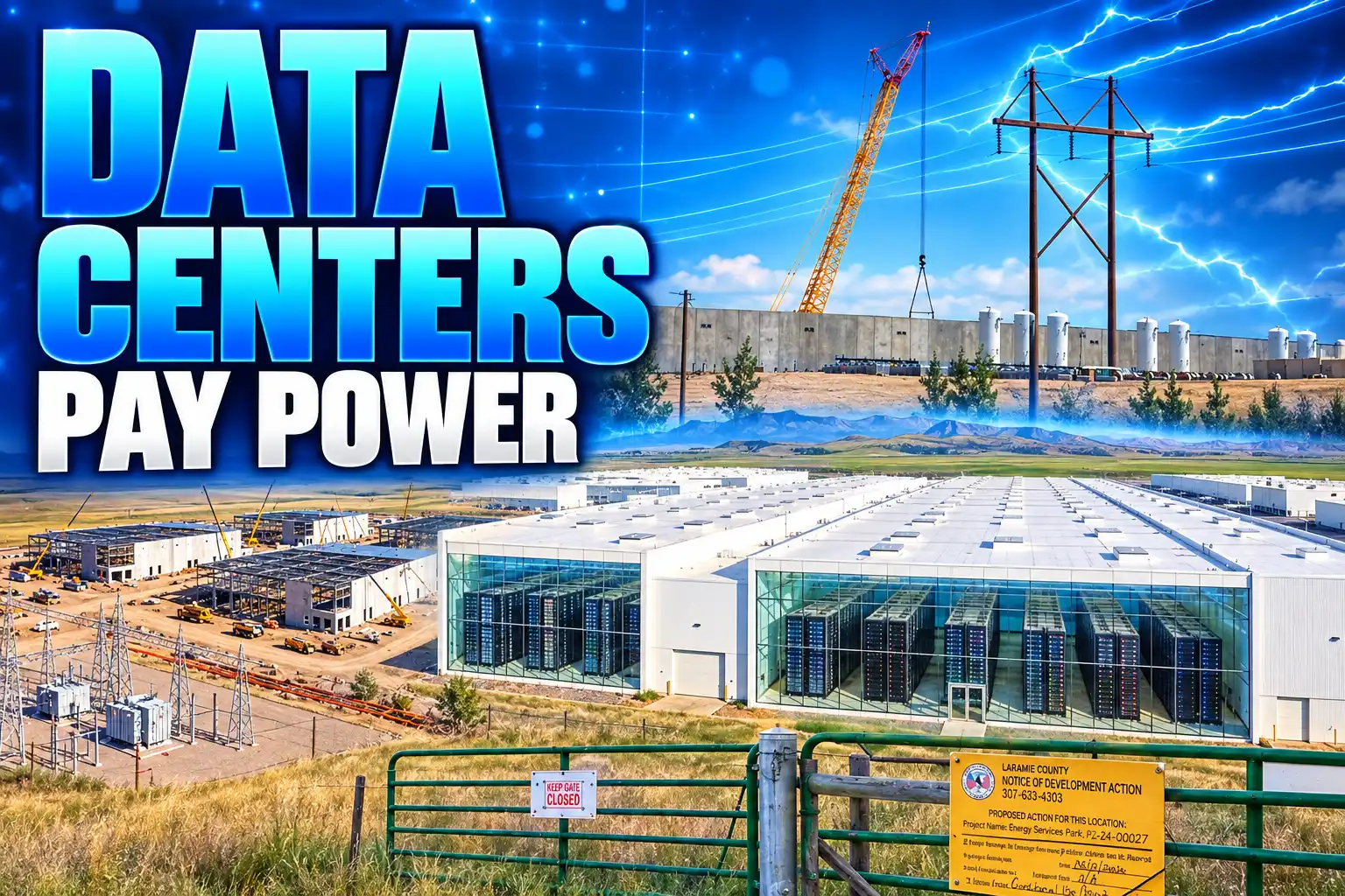 Wyoming data center order bitcoin miners power race
