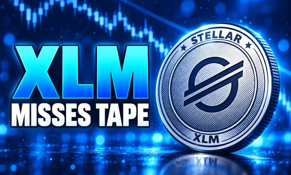 XLM price after DTCC Stellar 2027 tokenization slot