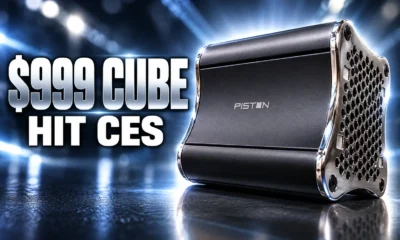 Xi3 Piston cube Valve CES Steam Box 2013