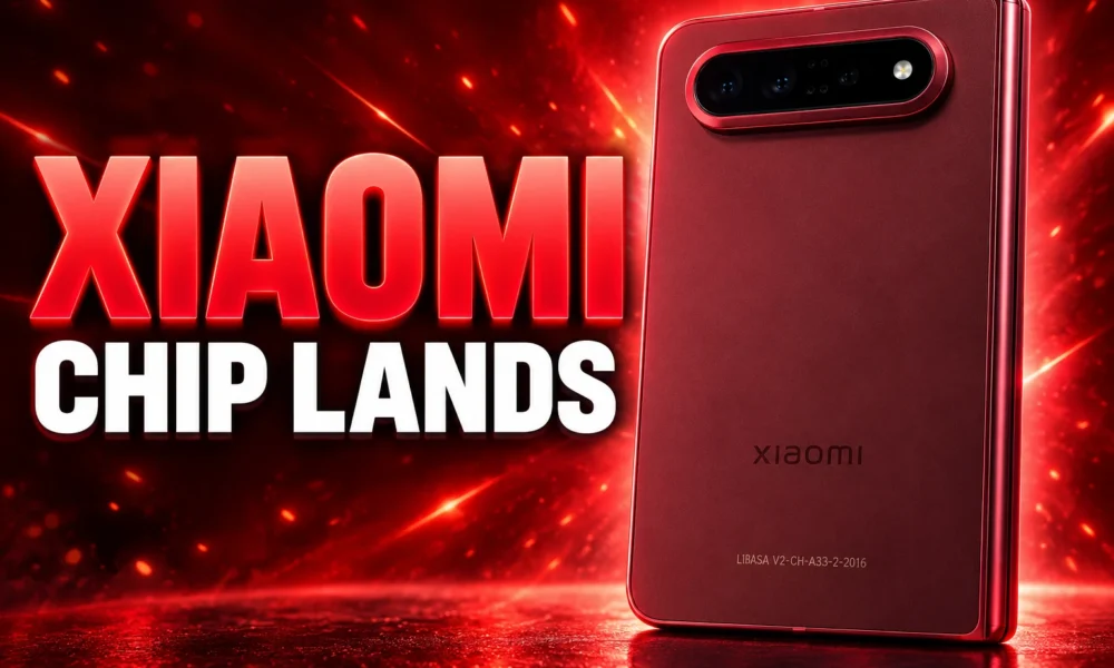 Xiaomi 18 Fold Xring O3 chip launch China