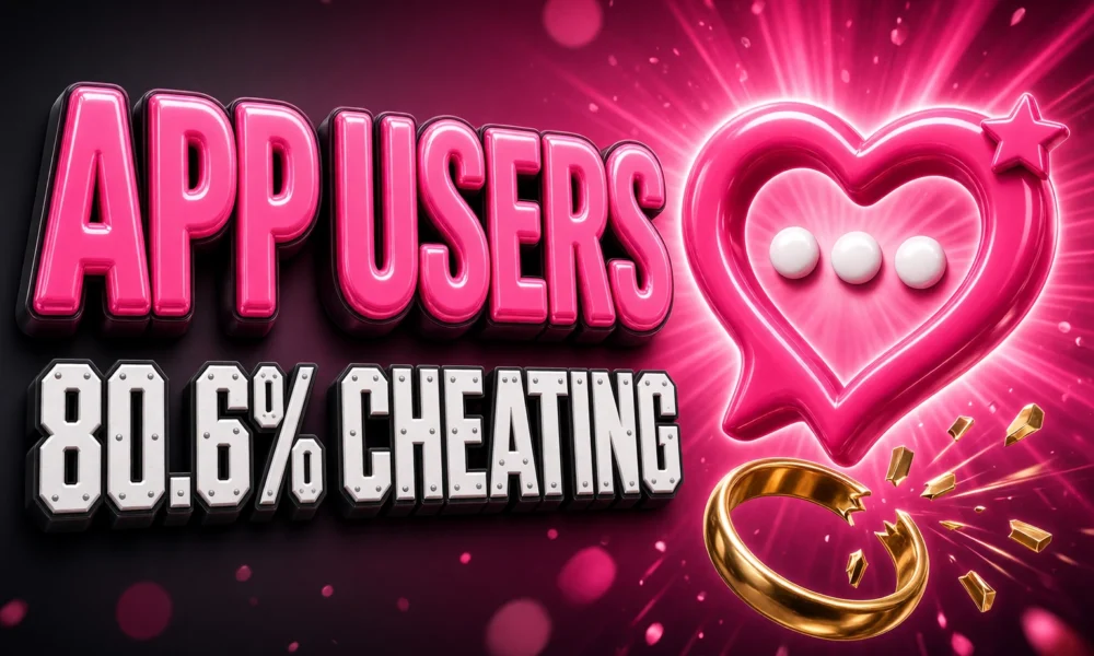 AI girlfriend app users 80.6 percent call AI romance cheating