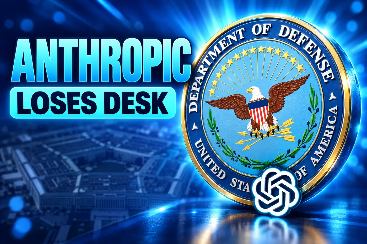 Anthropic loses GenAI.mil desk to ChatGPT Grok