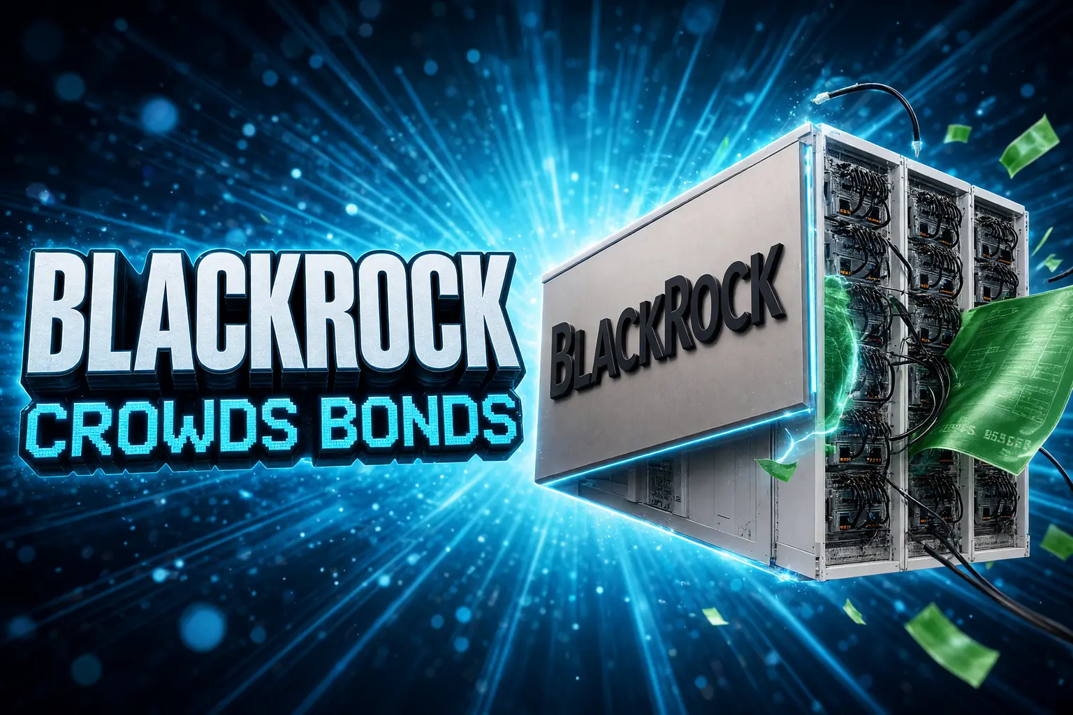 BlackRock AI boom crowding U.S. bond markets